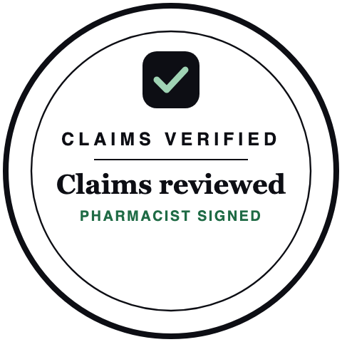 The Claims Verified seal